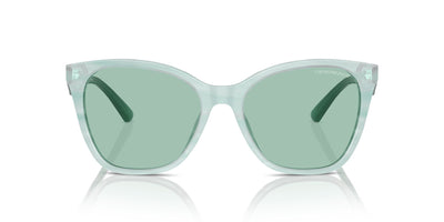 Emporio Armani EA4222U Shiny Striped Green/Green #colour_shiny-striped-green-green