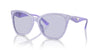 Emporio Armani EA4222U Shiny Striped Lilac/Lilac #colour_shiny-striped-lilac-lilac