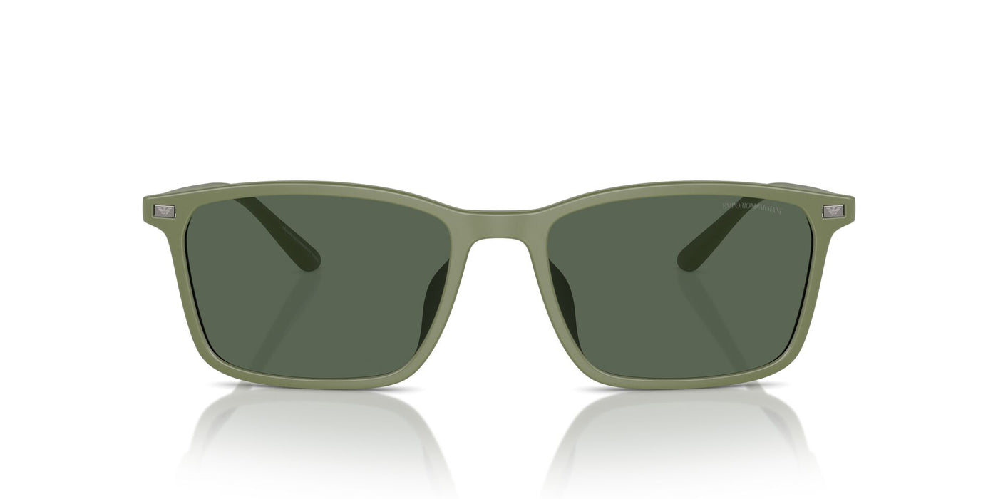 Emporio Armani EA4223U Matte Green/Dark Green #colour_matte-green-dark-green