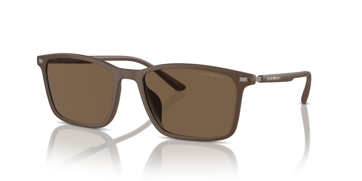 Emporio Armani EA4223U Matte Brown/Dark Brown #colour_matte-brown-dark-brown