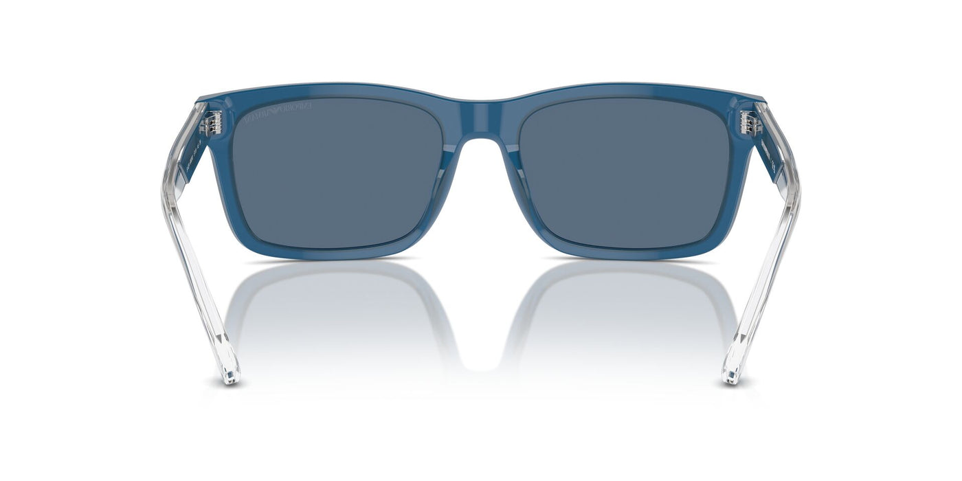 Emporio Armani EA4224 Shiny Opaline Blue/Dark Blue #colour_shiny-opaline-blue-dark-blue