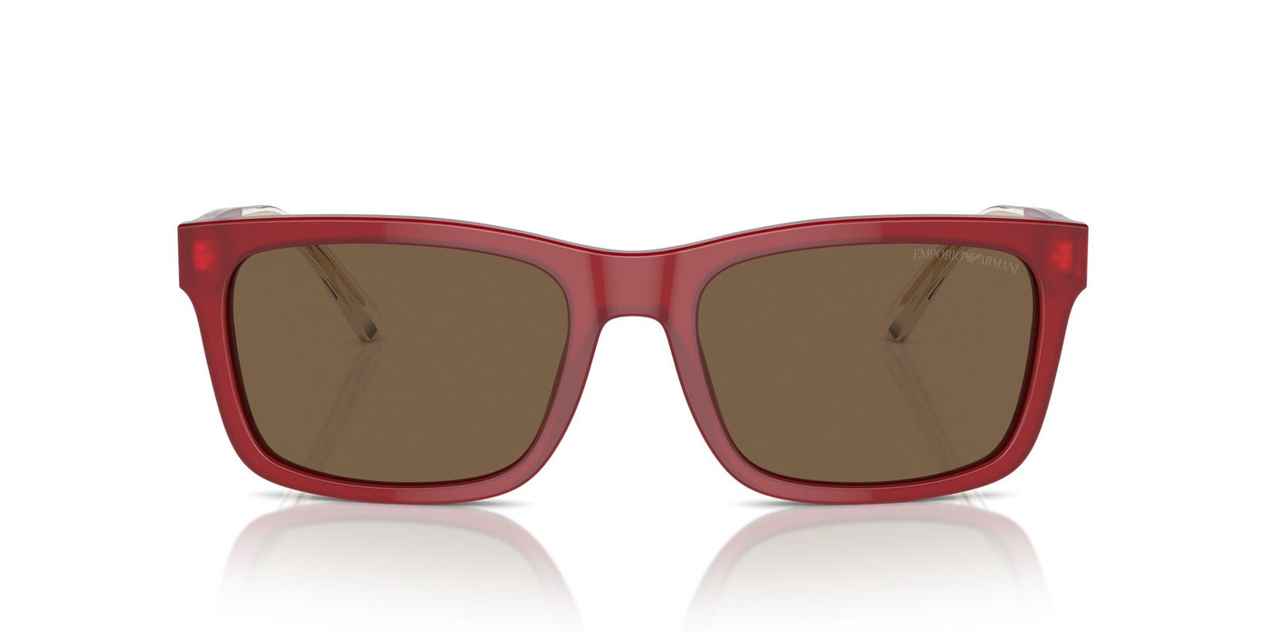 Emporio Armani EA4224 Shiny Bordeaux/Dark Brown #colour_shiny-bordeaux-dark-brown