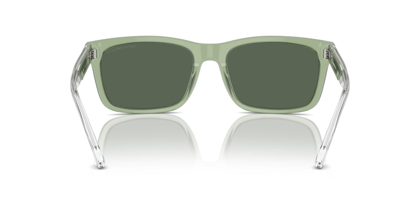 Emporio Armani EA4224 Shiny Opaline Green/Dark Green #colour_shiny-opaline-green-dark-green