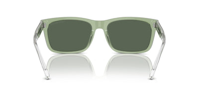 Emporio Armani EA4224 Shiny Opaline Green/Dark Green #colour_shiny-opaline-green-dark-green