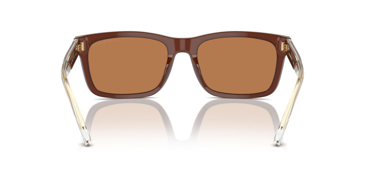 Emporio Armani EA4224 Shiny Opaline Brown/Brown #colour_shiny-opaline-brown-brown