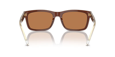 Emporio Armani EA4224 Shiny Opaline Brown/Brown #colour_shiny-opaline-brown-brown