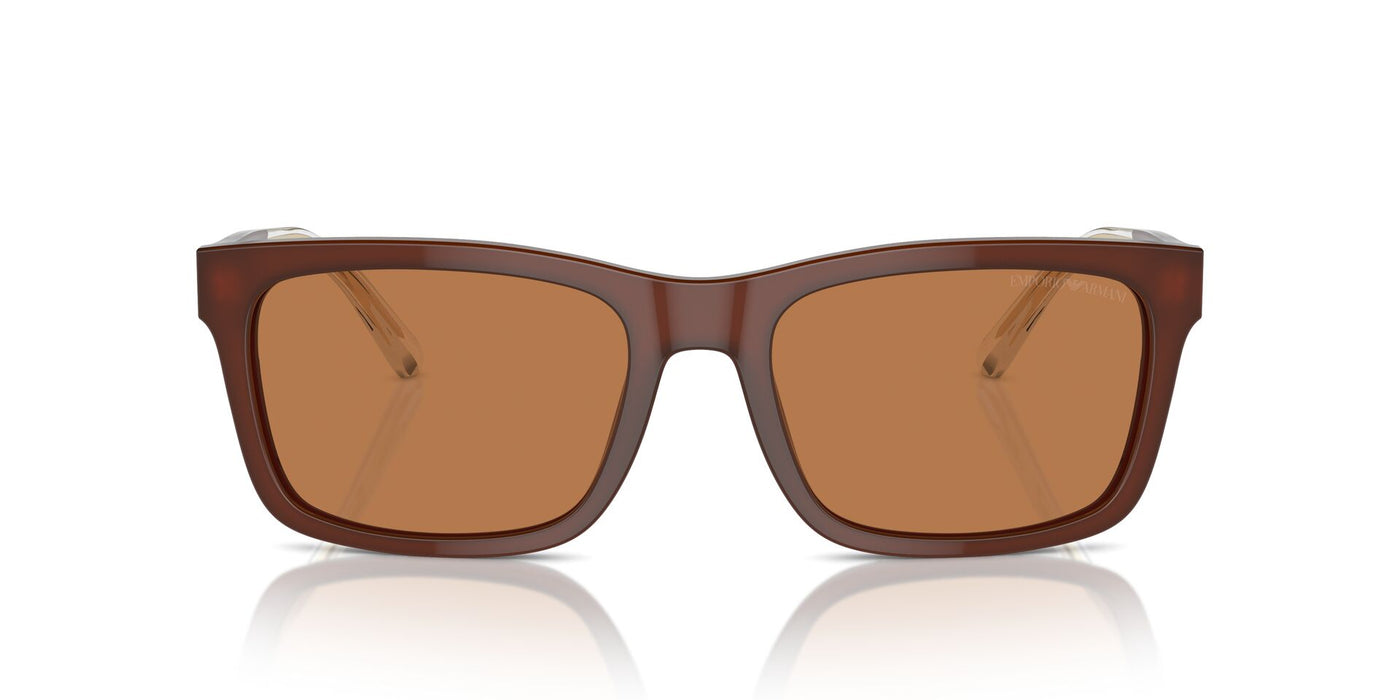 Emporio Armani EA4224 Shiny Opaline Brown/Brown #colour_shiny-opaline-brown-brown