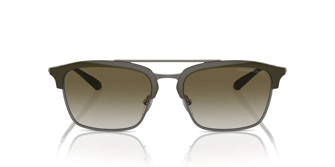 Emporio Armani EA4228 Shiny Green/Matte Gunmetal/Green Gradient #colour_shiny-green-matte-gunmetal-green-gradient