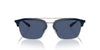 Emporio Armani EA4228 Shiny Blue/Matte Silver/Dark Blue #colour_shiny-blue-matte-silver-dark-blue