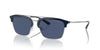 Emporio Armani EA4228 Shiny Blue/Matte Silver/Dark Blue #colour_shiny-blue-matte-silver-dark-blue