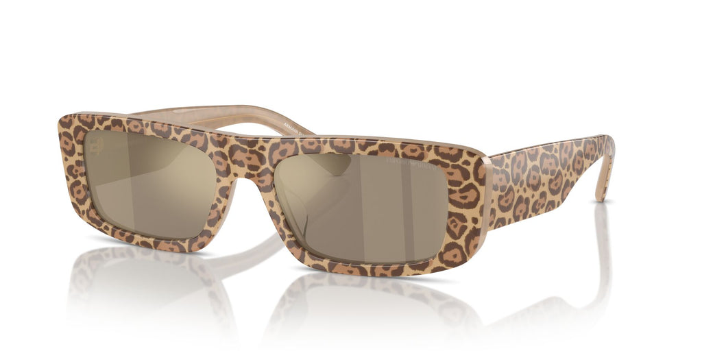 Emporio Armani EA4229U Leopard/Light Brown Gold Mirror #colour_leopard-light-brown-gold-mirror