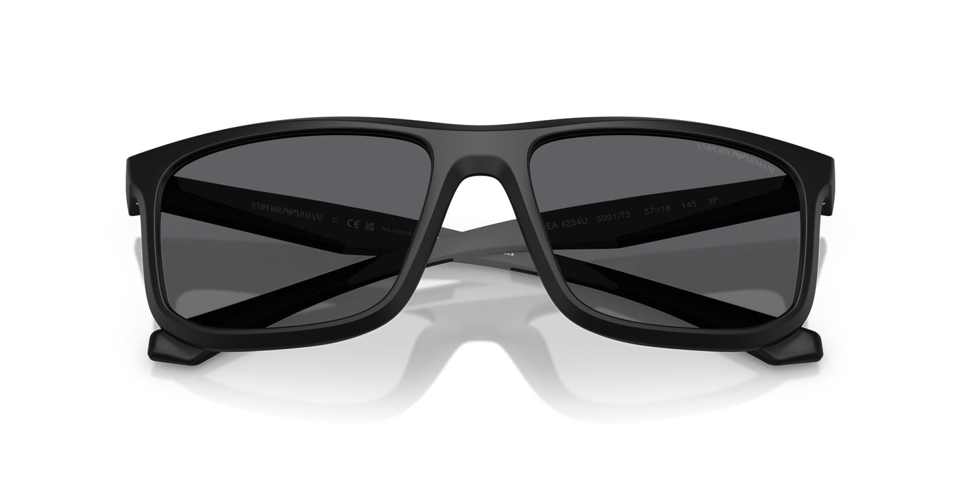 Emporio Armani EA4234U Matte Black/Grey Polarised #colour_matte-black-grey-polarised