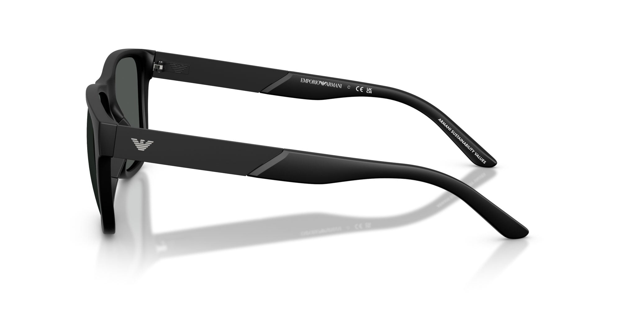 Emporio Armani EA4243 Square Sunglasses | Fashion Eyewear US