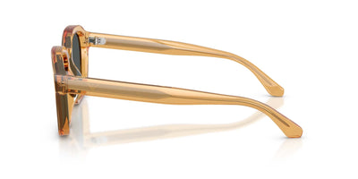 Emporio Armani EA4245U Shiny Transparent Yellow/Dark Grey #colour_shiny-transparent-yellow-dark-grey