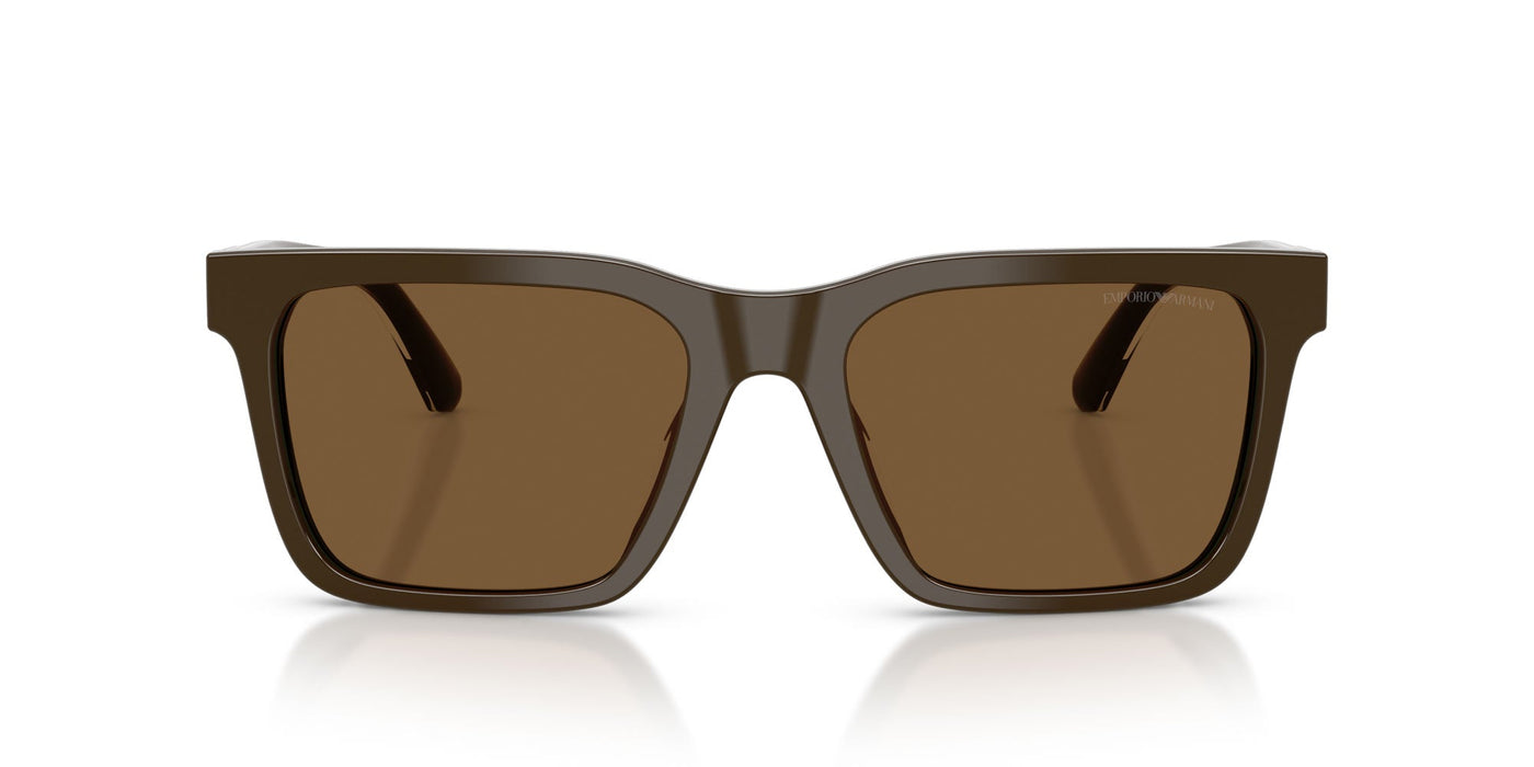 Emporio Armani EA4262U Shiny Brown/Brown #colour_shiny-brown-brown