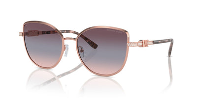 Michael Kors Catalonia MK1144B Shiny Rose Gold/Navy To Pink Triple #colour_shiny-rose-gold-navy-to-pink-triple