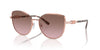 Michael Kors Catalonia MK1144B Shiny Rose Gold/Light Brown Pink #colour_shiny-rose-gold-light-brown-pink