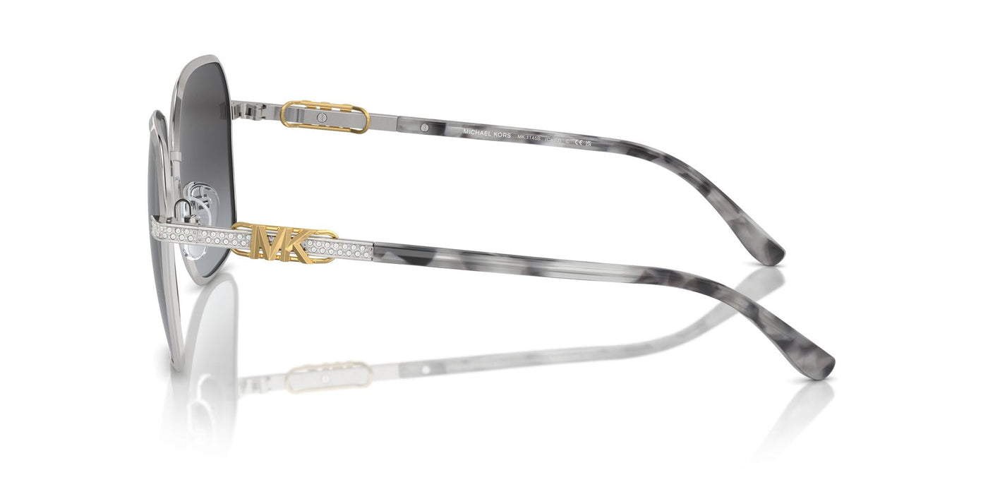 Michael Kors Cadiz MK1145B Shiny Silver/Navy Gradient #colour_shiny-silver-navy-gradient