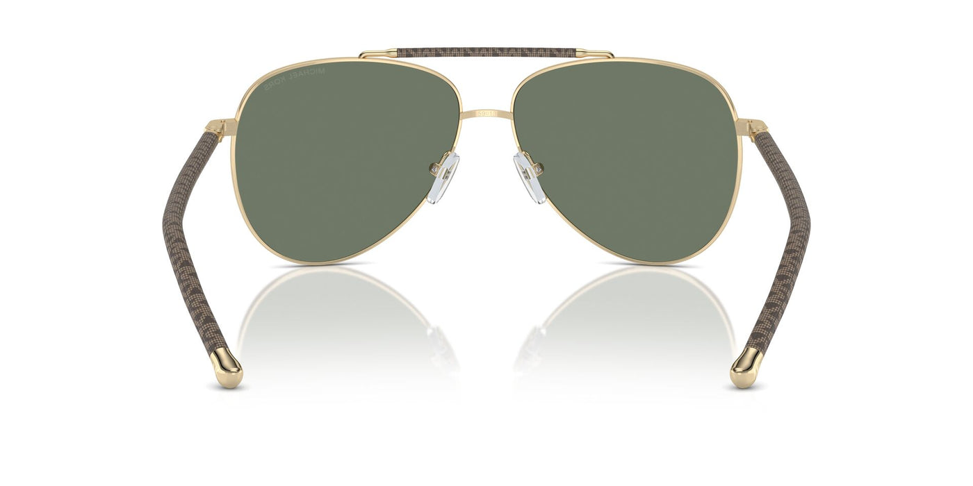 Michael Kors Portugal MK1146 Shiny Light Gold/Green Solid #colour_shiny-light-gold-green-solid