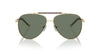 Michael Kors Portugal MK1146 Shiny Light Gold/Green Solid #colour_shiny-light-gold-green-solid