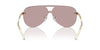 Michael Kors Cyprus MK1149 Pink Solid Back Mirror/Pink Black #colour_pink-solid-back-mirror-pink-black