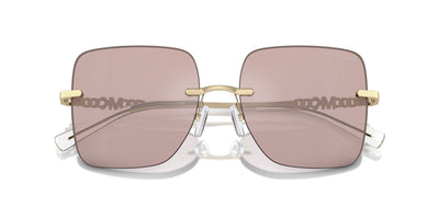 Michael Kors Quebec MK1150 Pink Solid Back Mirror/Pink Black #colour_pink-solid-back-mirror-pink-black