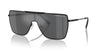 Michael Kors Snowmass MK1152 Shiny Black/Dark Grey Mirror #colour_shiny-black-dark-grey-mirror