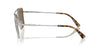 Michael Kors Blue Ridge MK1154 Shiny Silver/Brown Solid #colour_shiny-silver-brown-solid