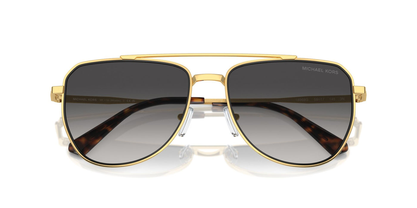Michael Kors Whistler MK1155 Shiny Yellow Gold/Light Grey Gradient #colour_shiny-yellow-gold-light-grey-gradient