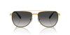Michael Kors Whistler MK1155 Shiny Yellow Gold/Light Grey Gradient #colour_shiny-yellow-gold-light-grey-gradient