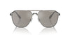 Michael Kors Keswick MK1156 Shiny Gunmetal/Silver Mirror #colour_shiny-gunmetal-silver-mirror