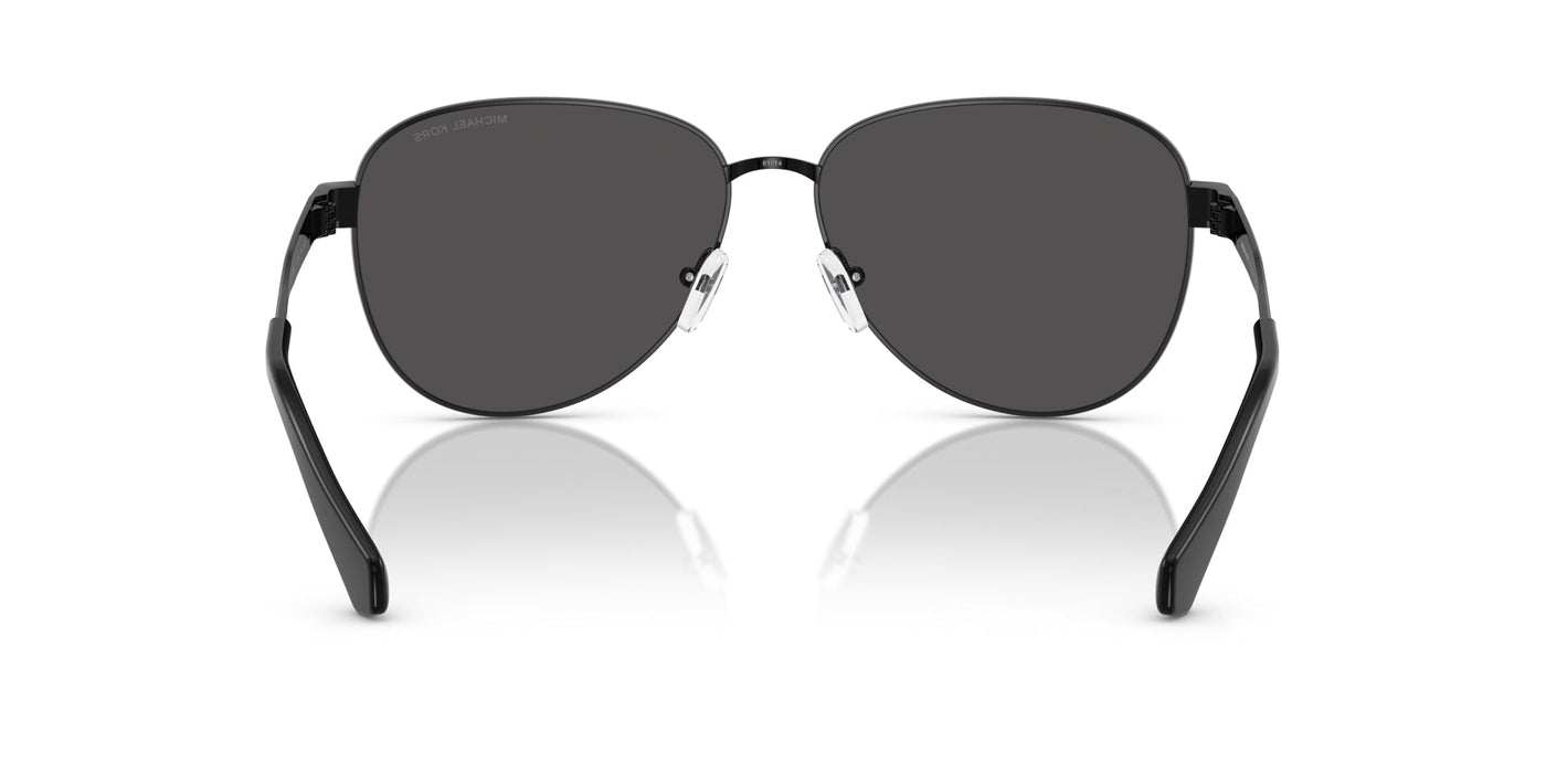 Michael Kors Biarritz MK1160 Black Shiny/Dark Grey Solid #colour_black-shiny-dark-grey-solid