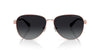 Michael Kors Biarritz MK1160 Rose Gold/Grey Gradient Polarised #colour_rose-gold-grey-gradient-polarised