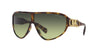 Michael Kors Empire Shield MK2194 Dark Tortoise/Light Green Gradient #colour_dark-tortoise-light-green-gradient