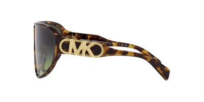 Michael Kors Empire Shield MK2194 Dark Tortoise/Light Green Gradient #colour_dark-tortoise-light-green-gradient