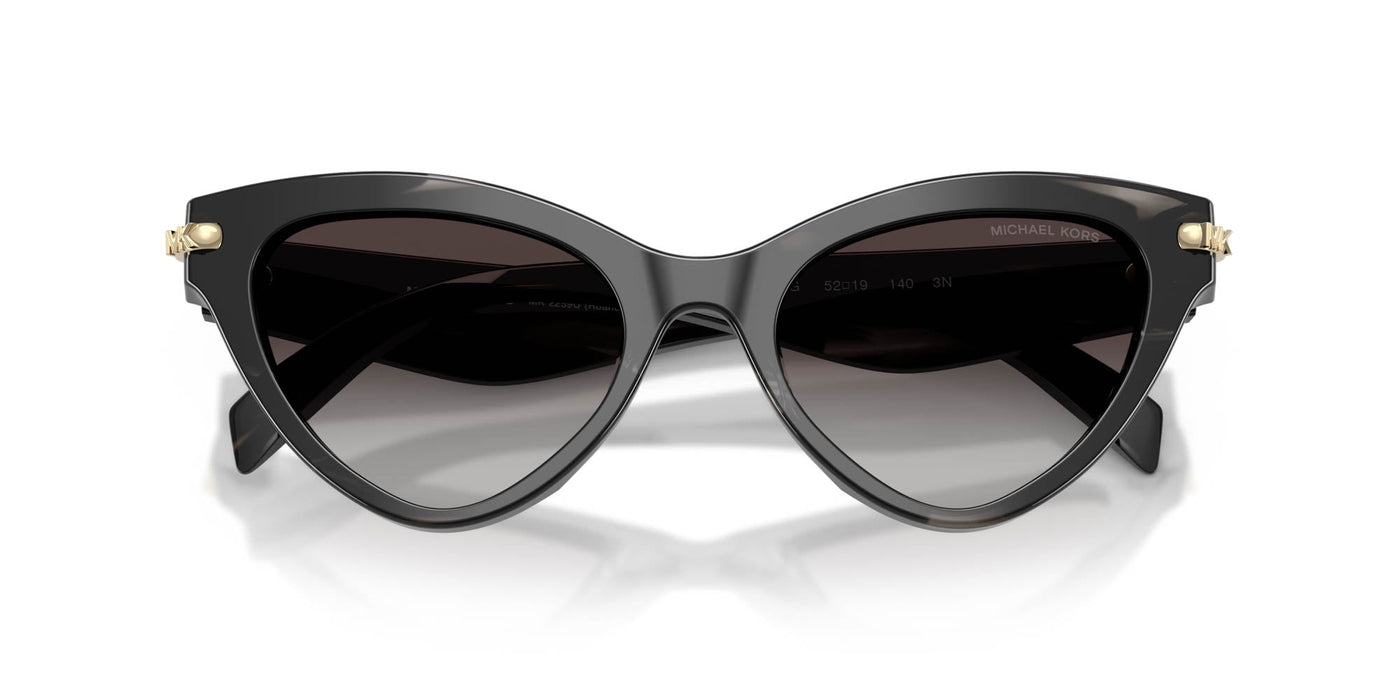 Michael Kors Roanoke MK2259U Black Horn/Light Grey Gradient #colour_black-horn-light-grey-gradient