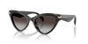 Michael Kors Roanoke MK2259U Black Horn/Light Grey Gradient #colour_black-horn-light-grey-gradient