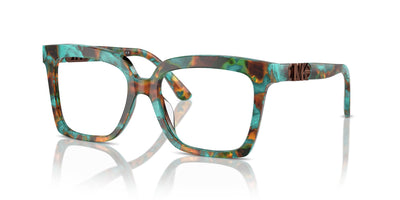 Michael Kors Nassau MK4119U Teal Graphic Tortoise #colour_teal-graphic-tortoise