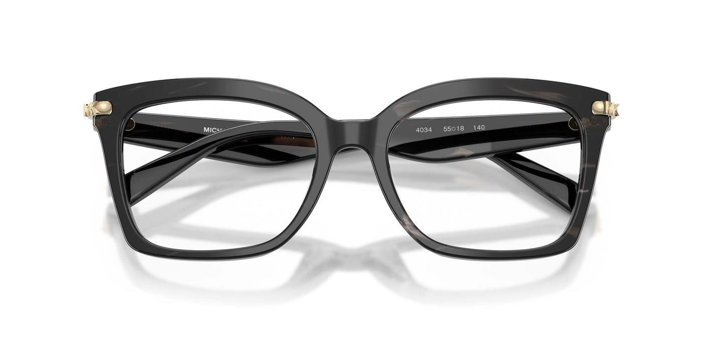 Michael Kors Greenville MK4166U Black Horn #colour_black-horn