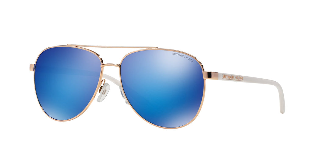 Michael Kors Hvar MK5007 Aviator Sunglasses | Fashion Eyewear US display picture 3