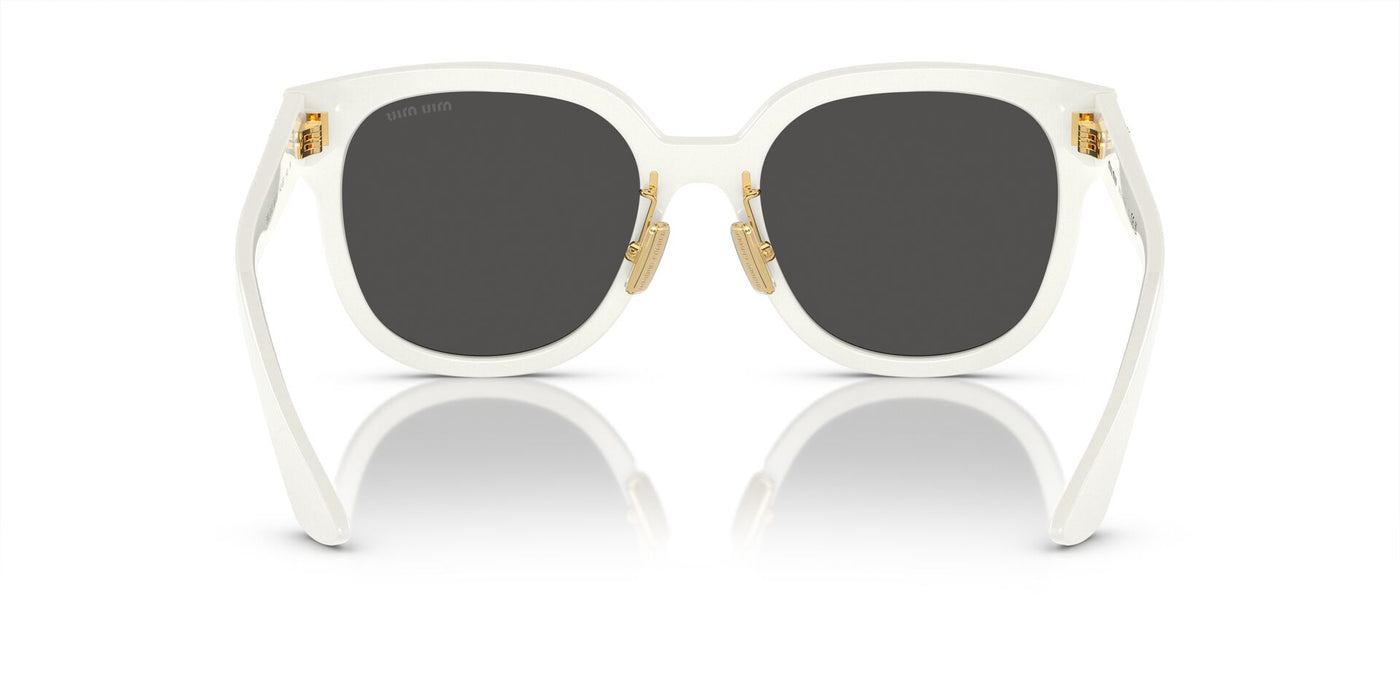 Miu Miu SMU01Z White/Dark Grey #colour_white-dark-grey