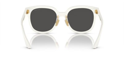 Miu Miu SMU01Z White/Dark Grey #colour_white-dark-grey