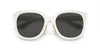 Miu Miu SMU01Z White/Dark Grey #colour_white-dark-grey