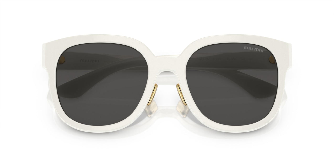 Miu Miu SMU01Z White/Dark Grey #colour_white-dark-grey