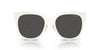 Miu Miu SMU01Z White/Dark Grey #colour_white-dark-grey