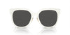 Miu Miu SMU01Z White/Dark Grey #colour_white-dark-grey