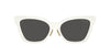 Miu Miu SMU02Z White/Dark Grey #colour_white-dark-grey
