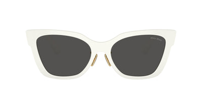 Miu Miu SMU02Z White/Dark Grey #colour_white-dark-grey