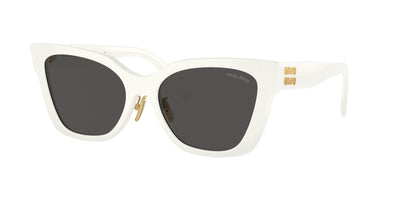 Miu Miu SMU02Z White/Dark Grey #colour_white-dark-grey