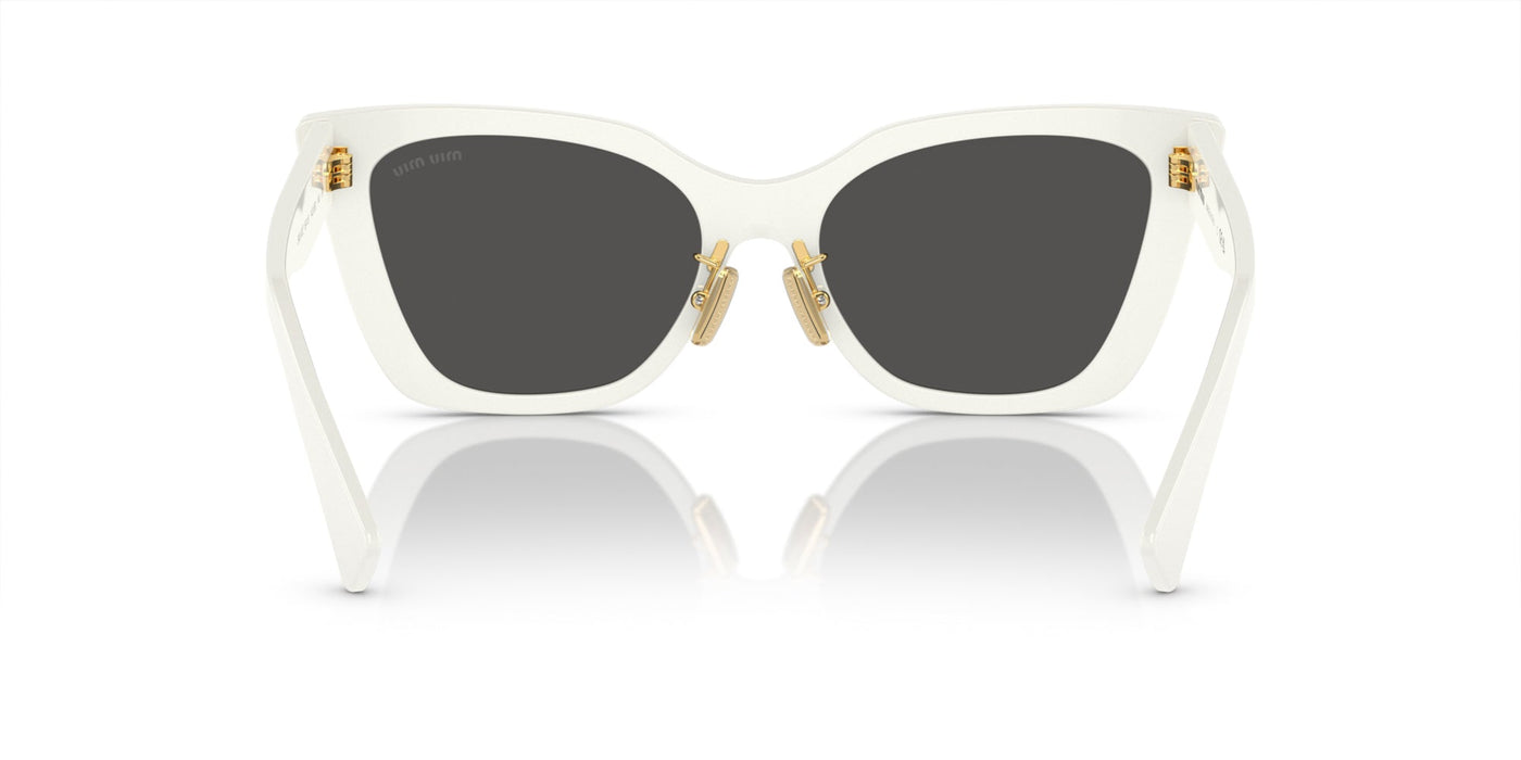 Miu Miu SMU02Z White/Dark Grey #colour_white-dark-grey